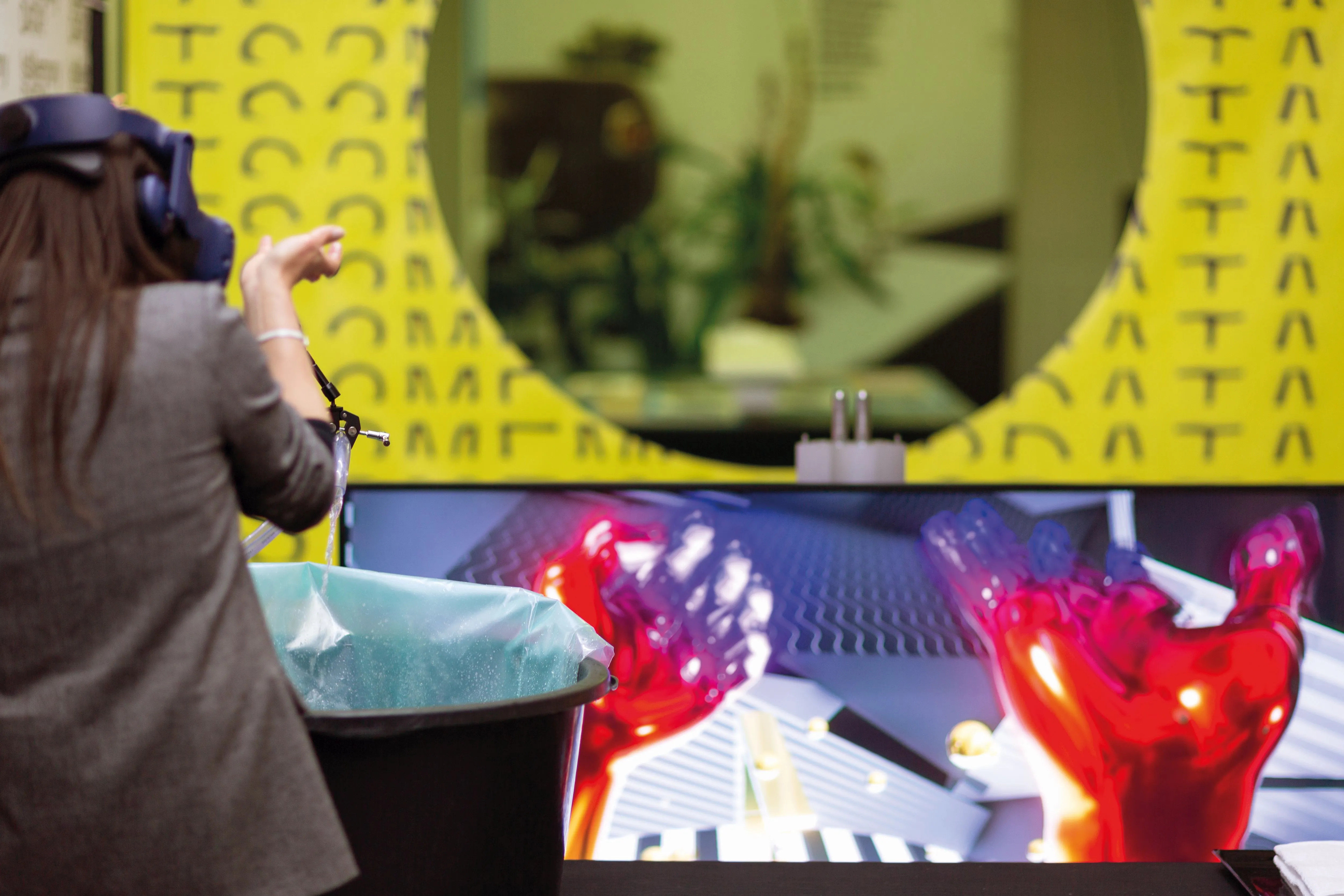 Dornbracht Research Lab exhibition space — Is Memory Data installation view