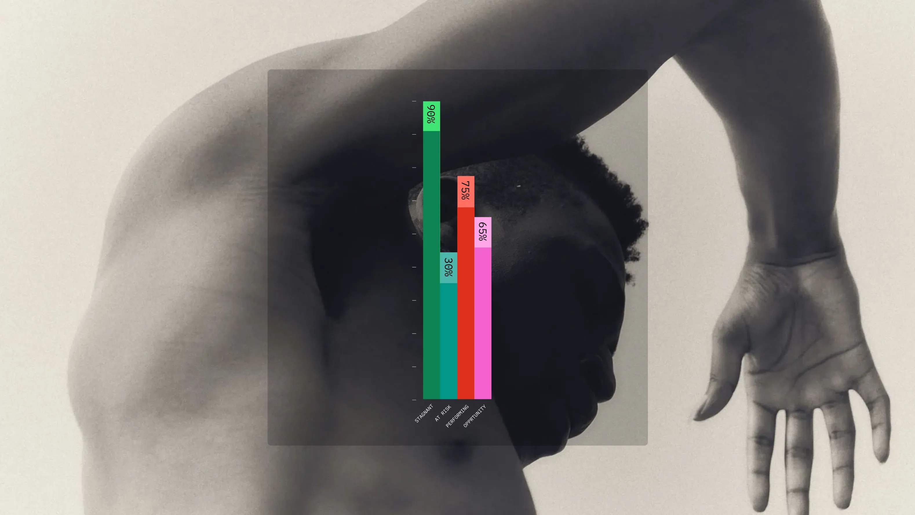 Eyva brand identity — dark presentation slide with typography detail