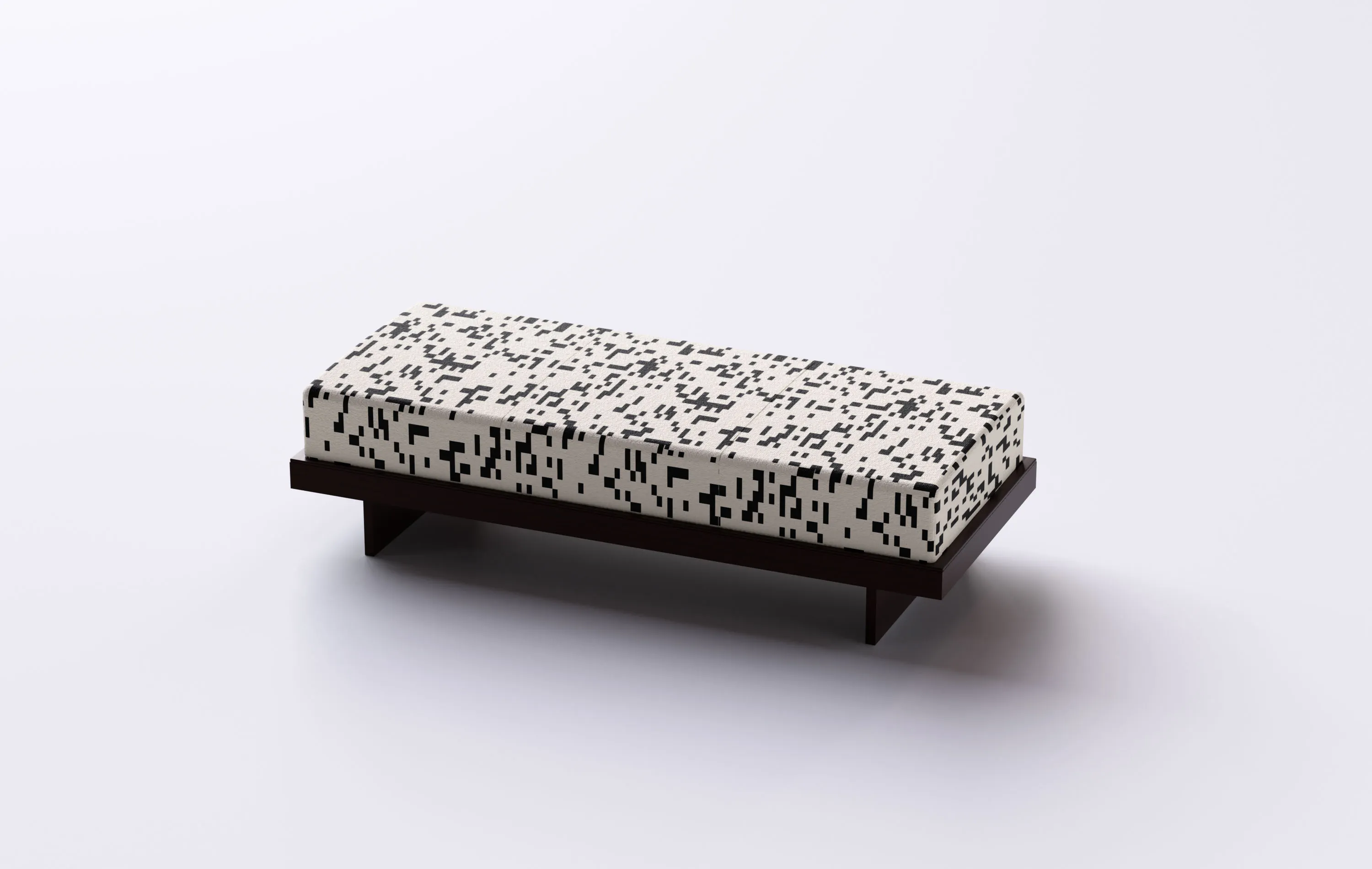 Generative textile close-up from Superstructures collection