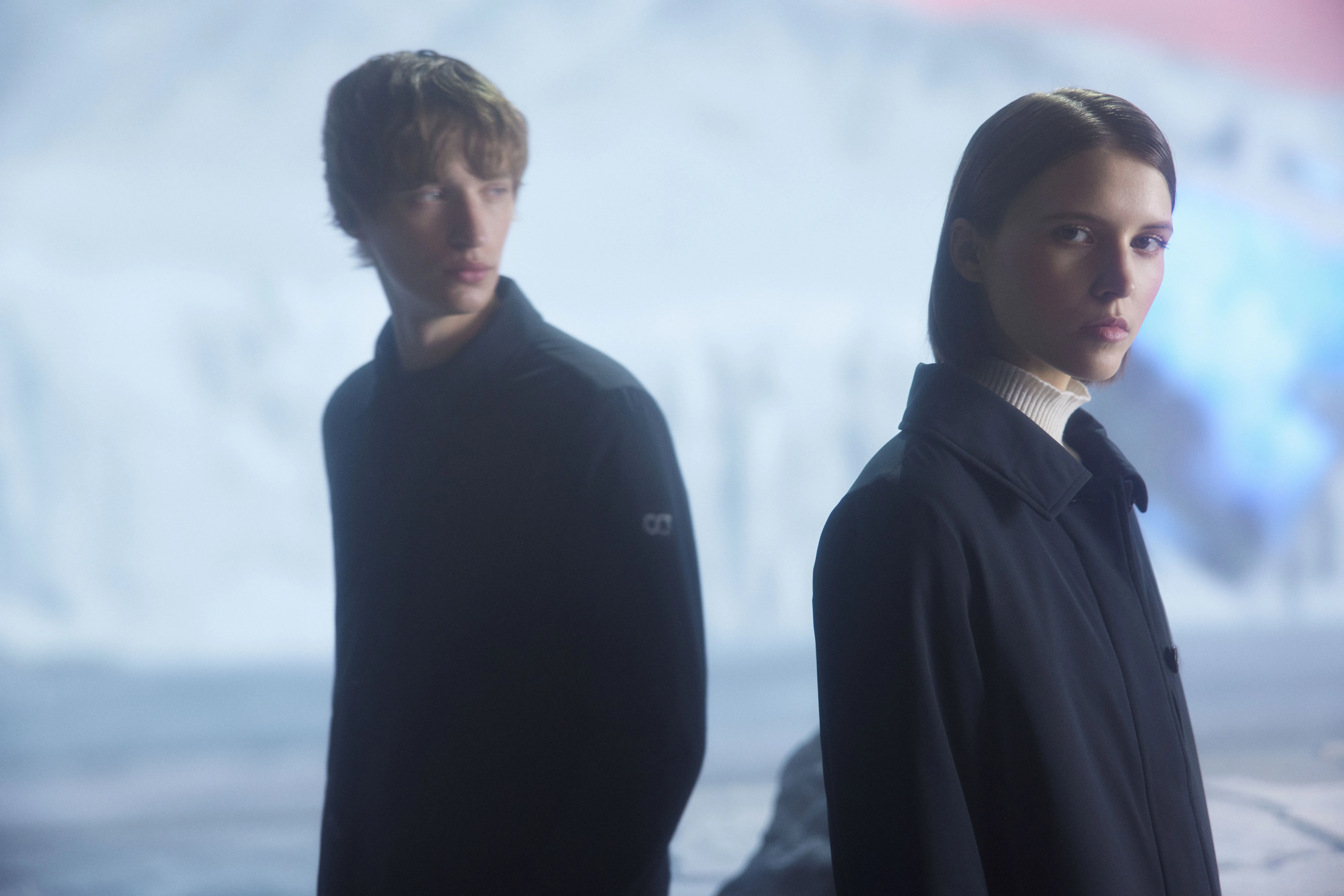 AlphaTauri AW22 heatable collection — editorial fashion shot