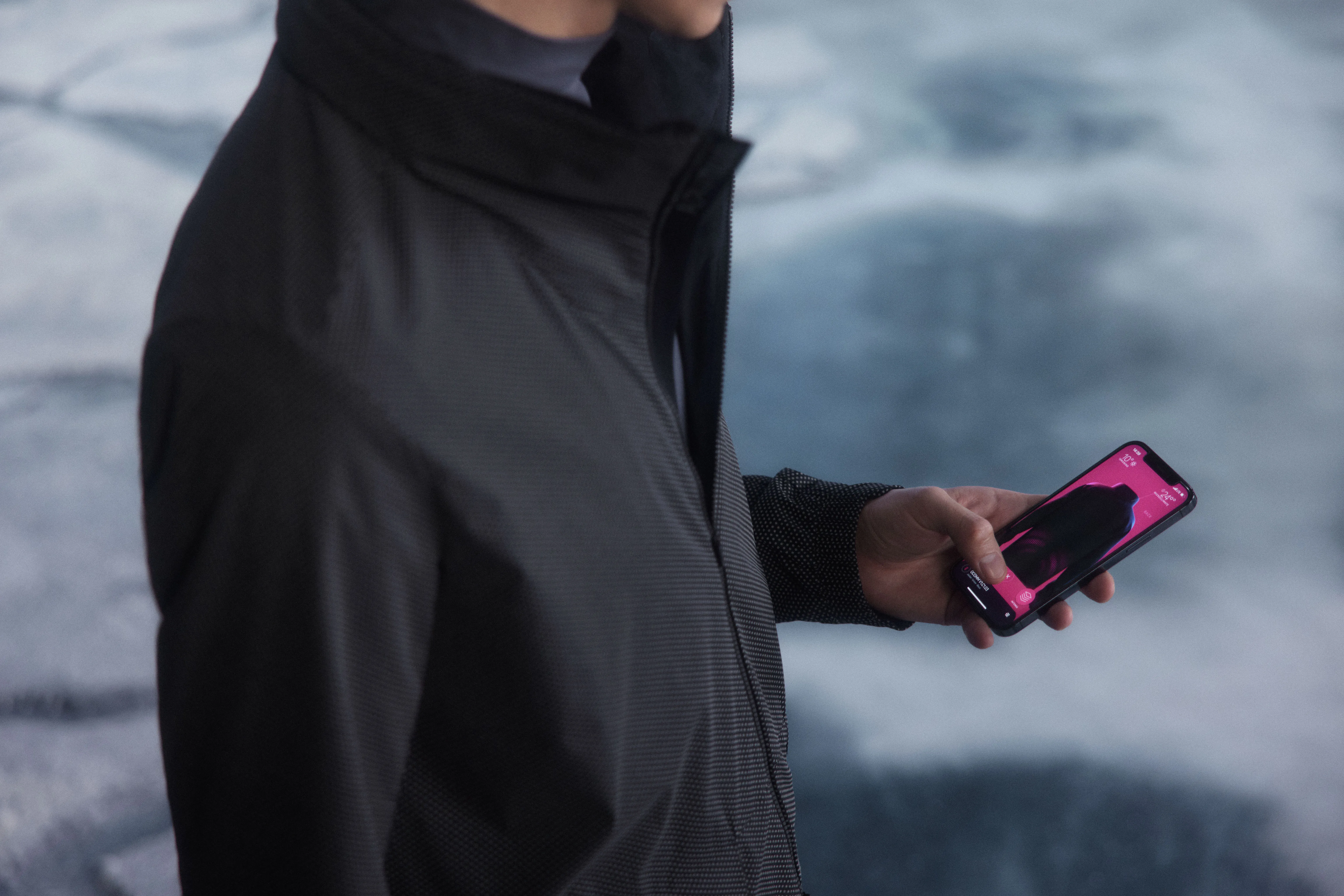 AlphaTauri AW22 heatable collection — second editorial shot