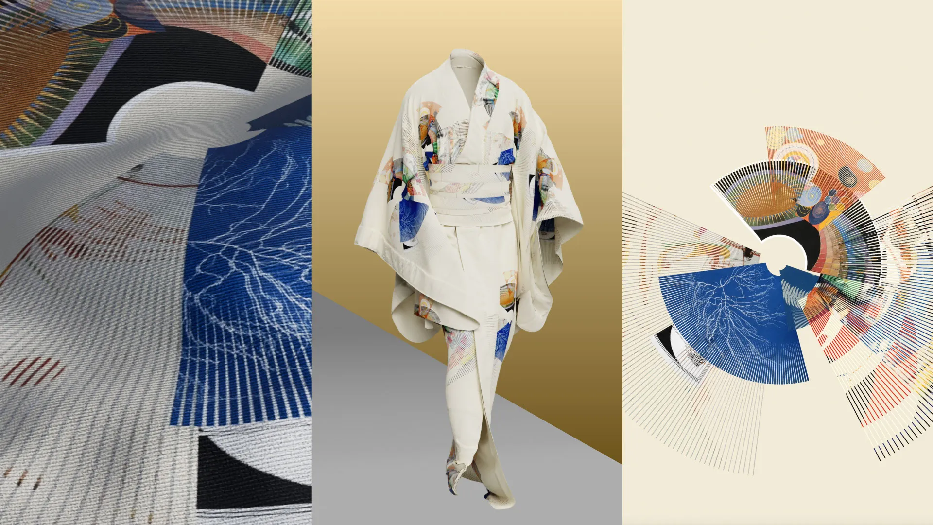 Still frame from generative animation — Ceremony artwork by Jeres