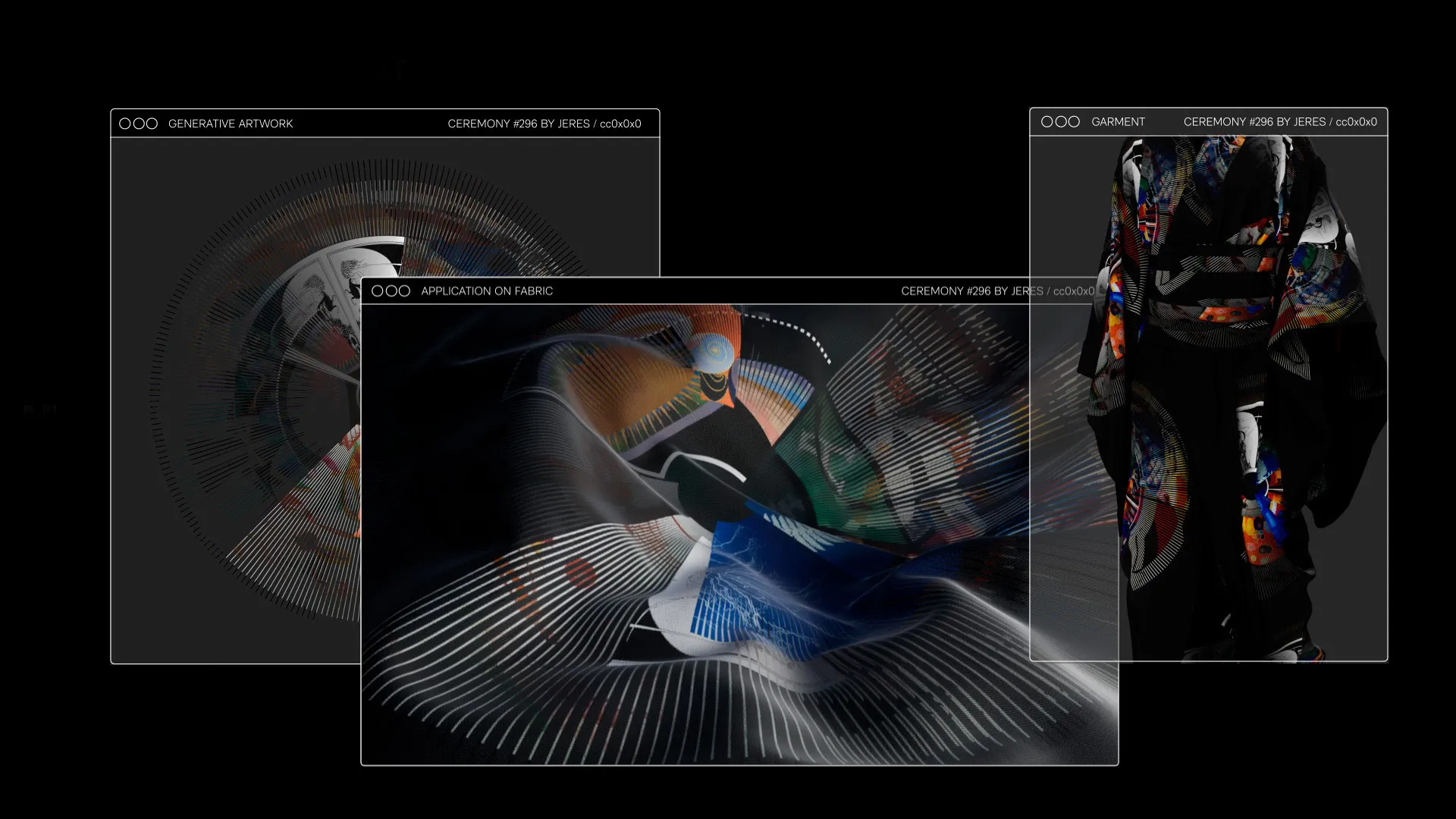 Second still from Ceremony animation by Jeres